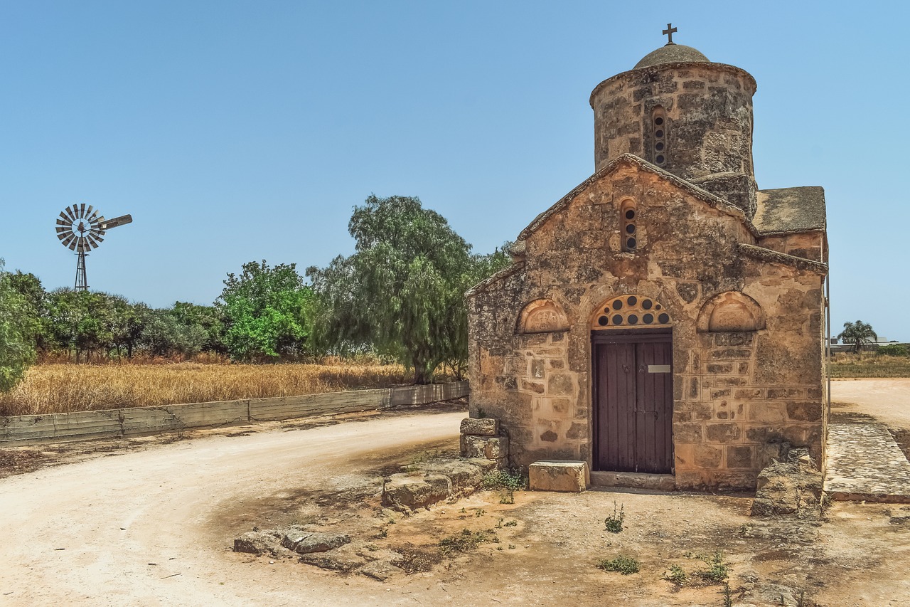 cyprus, frenaros, ayios andronikos