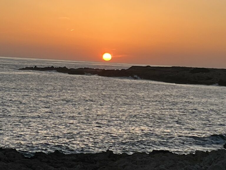 Sonnenuntergang am Meer