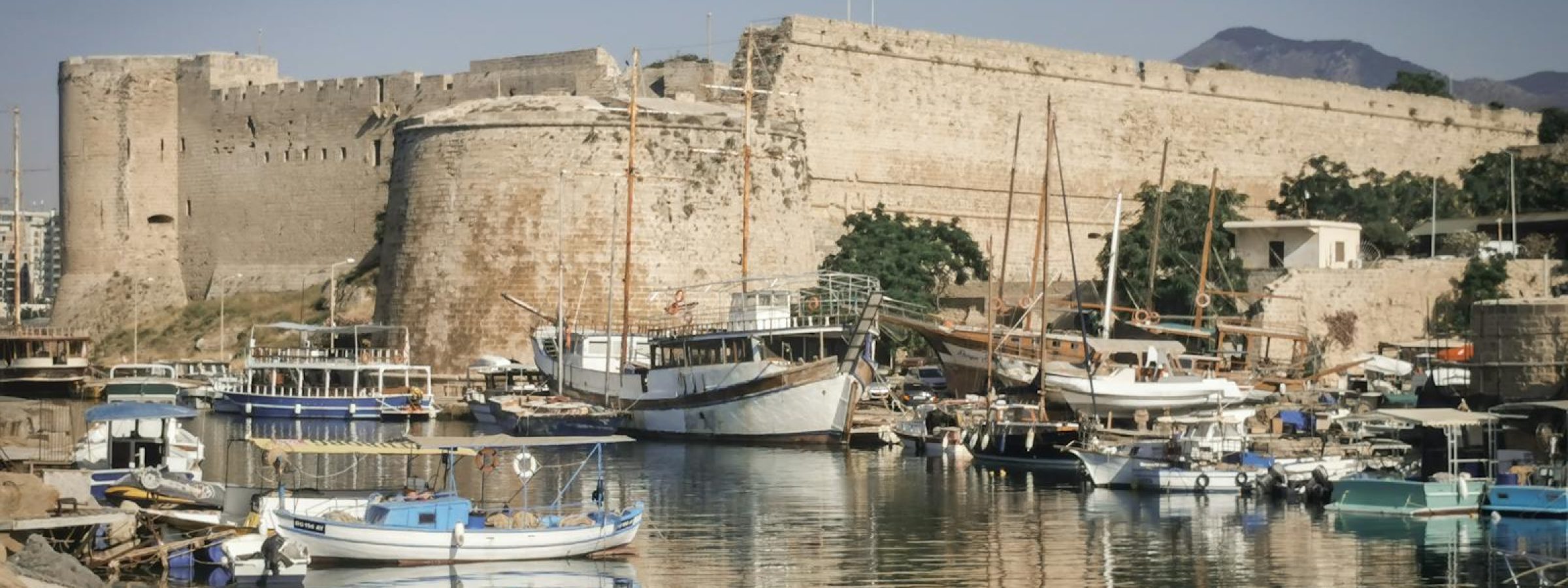 The Kyrenia Castle in Kyrenia, Cyprus