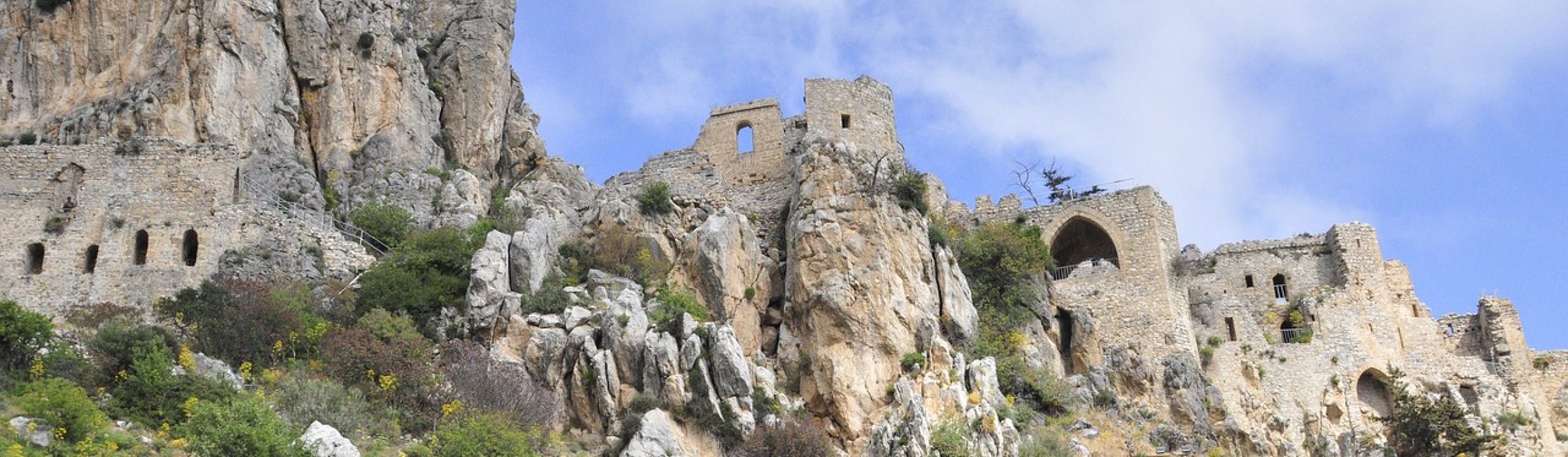 north cyprus, ruin, castle